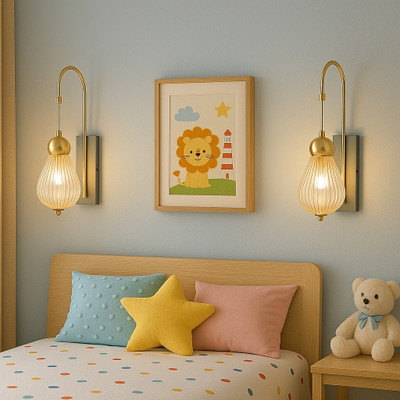 tripping Wallchiere Wall Lamp With Bulb