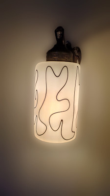 M R F ENTERPRISES Swing Arm Wall Light Wall Lamp Without Bulb