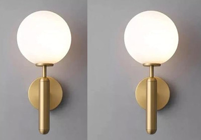 Delbay Wallchiere Wall Lamp Without Bulb(Pack of 2)