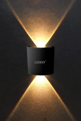 LEDDIT Uplight Wall Lamp With Bulb(Pack of 5)