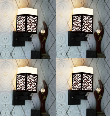 shyam enterprises Uplight Wall Lamp Without Bulb(Pack of 4)