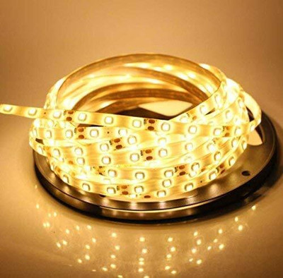 Nexotic 600 LEDs 5 m Yellow Steady Strip Rice Lights(Pack of 1)