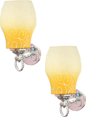 Virya Wallchiere Wall Lamp Without Bulb(Pack of 2)