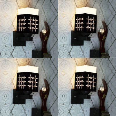 Arti Traders Uplight Wall Lamp Without Bulb(Pack of 4)