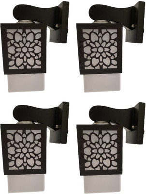 Delbay Wallchiere Wall Lamp Without Bulb(Pack of 4)