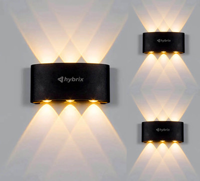 Hybrix Wallchiere Wall Lamp With Bulb(Pack of 3)