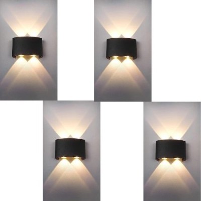 inooBeam Wallchiere Wall Lamp With Bulb(Pack of 4)