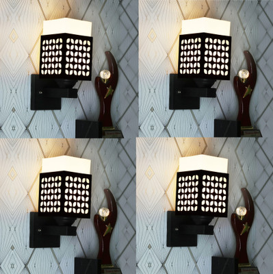 KASHI TRADERS Uplight Wall Lamp Without Bulb(Pack of 4)