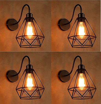 Delbay Wallchiere Wall Lamp Without Bulb(Pack of 4)