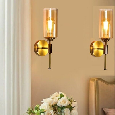 GENREE Wallchiere Wall Lamp Without Bulb(Pack of 2)