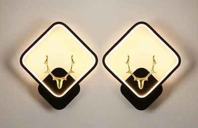 SWIATLO Wallchiere Wall Lamp With Bulb(Pack of 2)
