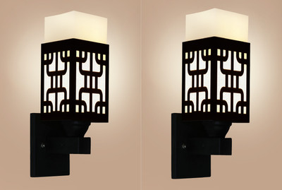 Ayesha Uplight Wall Lamp Without Bulb(Pack of 2)