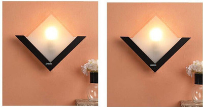 Whiteray Wallchiere Wall Lamp Without Bulb(Pack of 2)