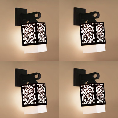 sanyam Swing Arm Wall Light Wall Lamp Without Bulb(Pack of 4)