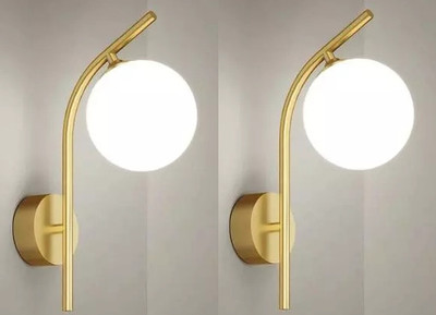 Delbay Swing Arm Wall Light Wall Lamp Without Bulb(Pack of 2)