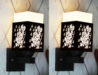 SAHDEV ENTERPRISES Uplight Wall Lamp Without Bulb(Pack of 2)
