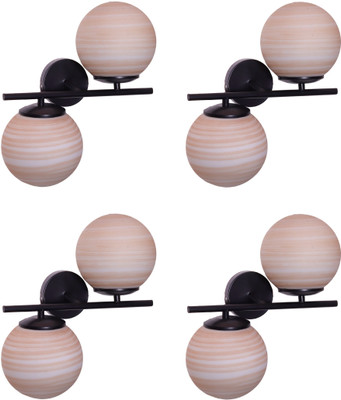 Svah Uplight Wall Lamp Without Bulb(Pack of 4)