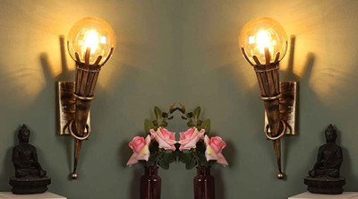 Areezo Picture Light Wall Lamp With Bulb(Pack of 2)