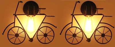 LYMON Wallchiere Wall Lamp Without Bulb(Pack of 2)