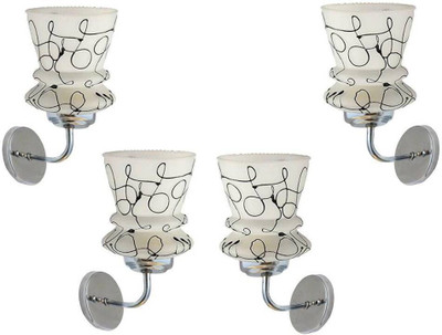 VAGalleryKing Uplight Wall Lamp Without Bulb(Pack of 4)