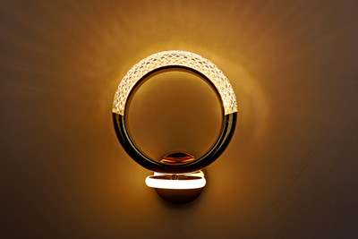 Kiyan traders Swing Arm Wall Light Wall Lamp With Bulb