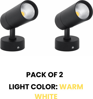 spark world Swing Arm Wall Light Wall Lamp With Bulb(Pack of 2)