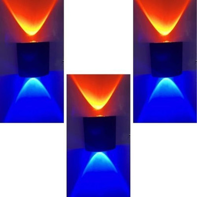 inooBeam Wallchiere Wall Lamp With Bulb(Pack of 3)