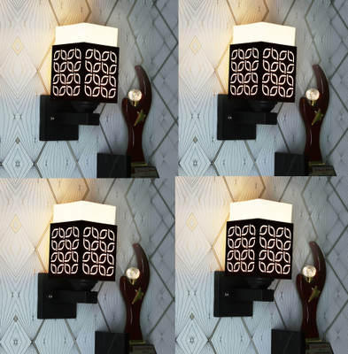 Arti Traders Uplight Wall Lamp Without Bulb(Pack of 4)
