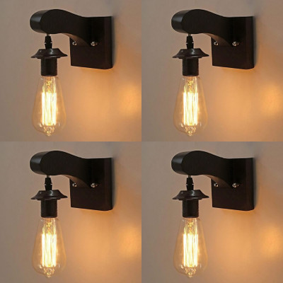 XOZTI Wallchiere Wall Lamp Without Bulb(Pack of 4)