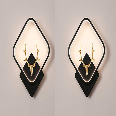 OM NAMAH SHIVY Uplight Wall Lamp With Bulb(Pack of 2)