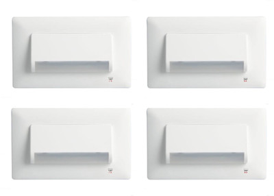 Prop It Up Step Light Wall Lamp With Bulb(Pack of 4)