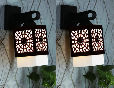 SRM Swing Arm Wall Light Wall Lamp Without Bulb(Pack of 2)