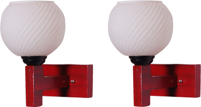 Baslash Uplight Wall Lamp Without Bulb(Pack of 2)