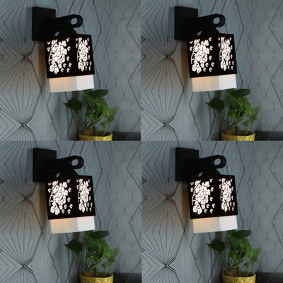 Mohit Enterprises Uplight Wall Lamp Without Bulb(Pack of 4)