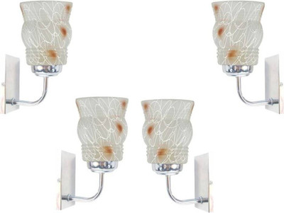 VAGalleryKing Uplight Wall Lamp Without Bulb(Pack of 4)