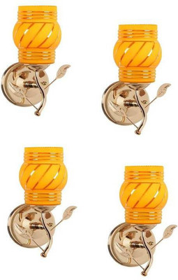 Adwait Wallchiere Wall Lamp Without Bulb(Pack of 4)