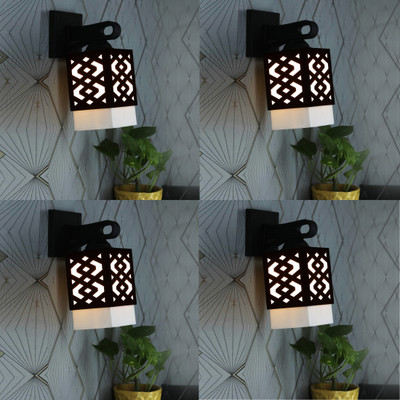 Arti Traders Uplight Wall Lamp Without Bulb(Pack of 4)