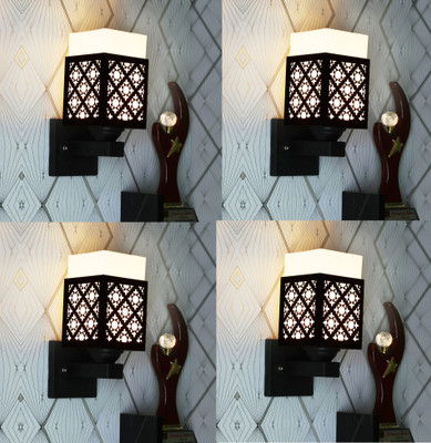 Arti Traders Uplight Wall Lamp Without Bulb(Pack of 4)