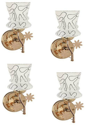 Adwait Wallchiere Wall Lamp Without Bulb(Pack of 4)