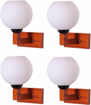 Baslash Uplight Wall Lamp Without Bulb(Pack of 4)