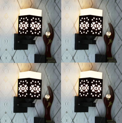 Ayesha Uplight Wall Lamp Without Bulb(Pack of 4)