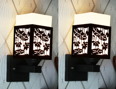 Giftwala Uplight Wall Lamp Without Bulb(Pack of 2)