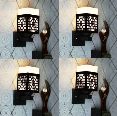 Gojeeva Uplight Wall Lamp Without Bulb(Pack of 4)