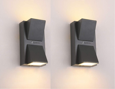 Hybrix Wallchiere Wall Lamp With Bulb(Pack of 2)