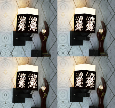 SRM Uplight Wall Lamp Without Bulb(Pack of 4)