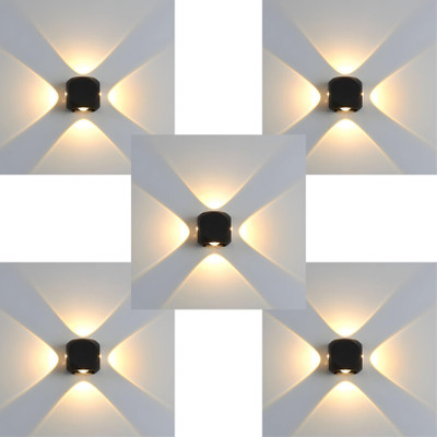 inooBeam Wallchiere Wall Lamp With Bulb(Pack of 5)