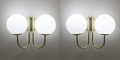 Areezo Step Light Wall Lamp Without Bulb(Pack of 2)