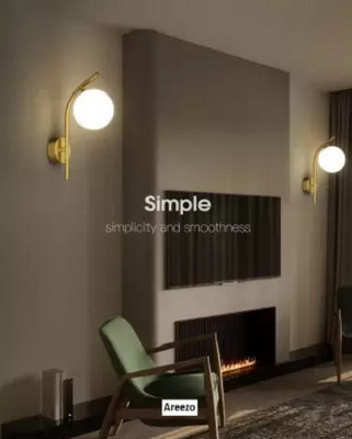 Delbay Swing Arm Wall Light Wall Lamp Without Bulb(Pack of 2)
