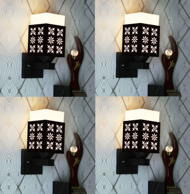 Ayesha Uplight Wall Lamp Without Bulb(Pack of 4)