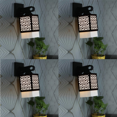 TrendyHouse Wallchiere Wall Lamp Without Bulb(Pack of 4)
